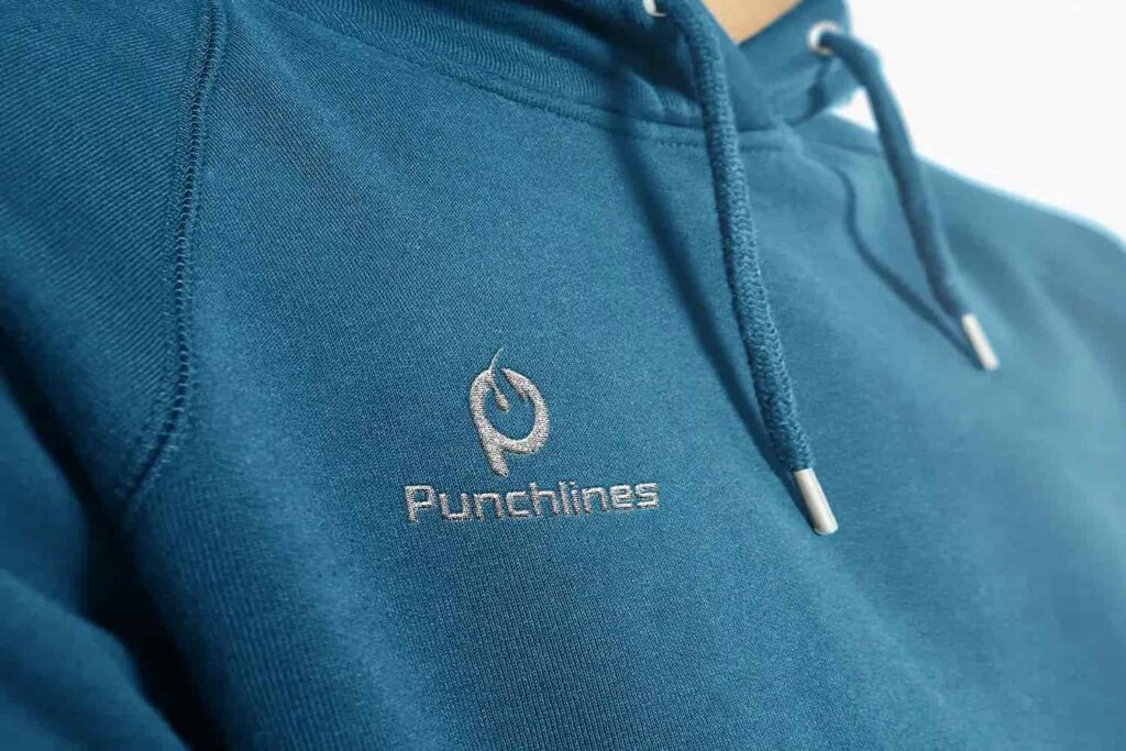 Création logo Punchlines par Click-création - Un design percutant pour une marque streetwear