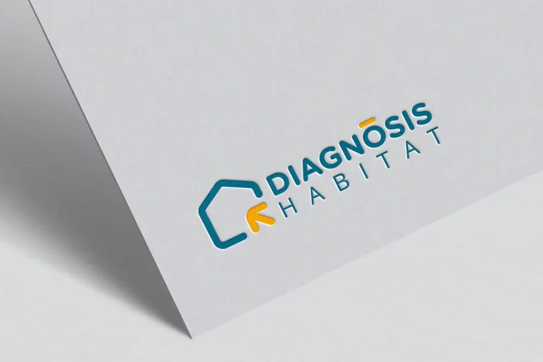 Design logo diagnosis habitiat Click creation