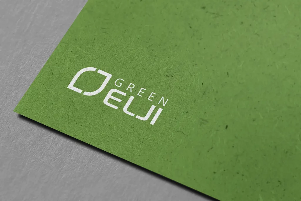Design logo Green Elji par Click-création - Identité visuelle pour une entreprise d'énergies renouvelables