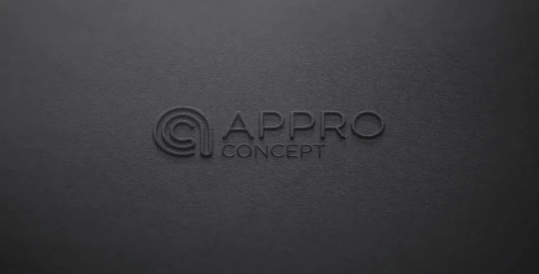 design logo appro concept click creation