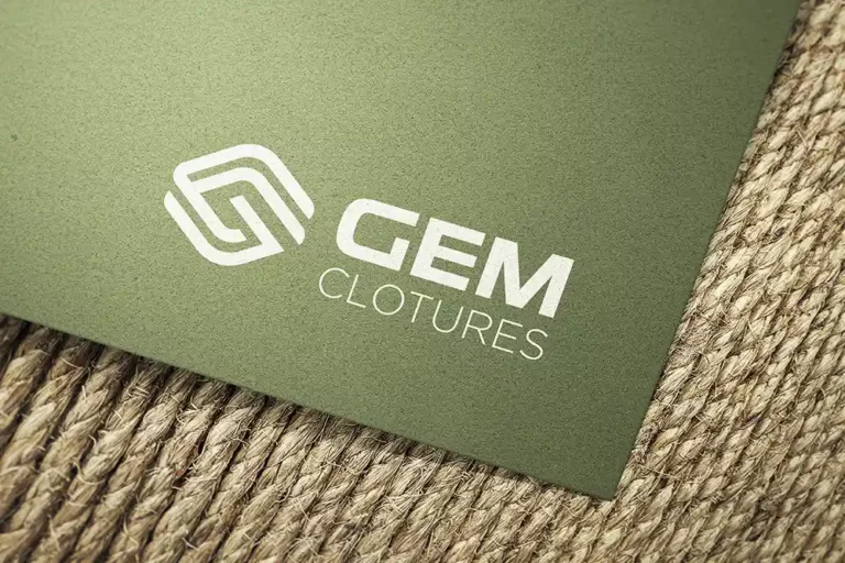 creation logo gem clotures click creation