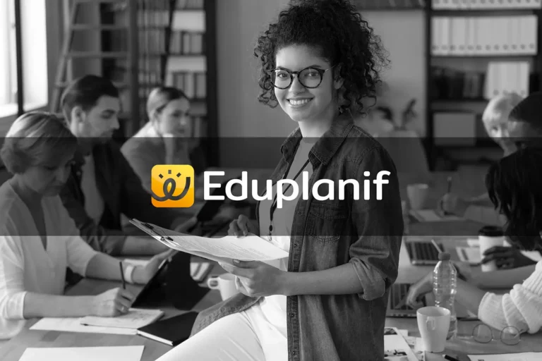design de logo moderne Eduplanif Click creation