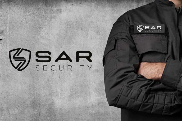 logo sar security click creation